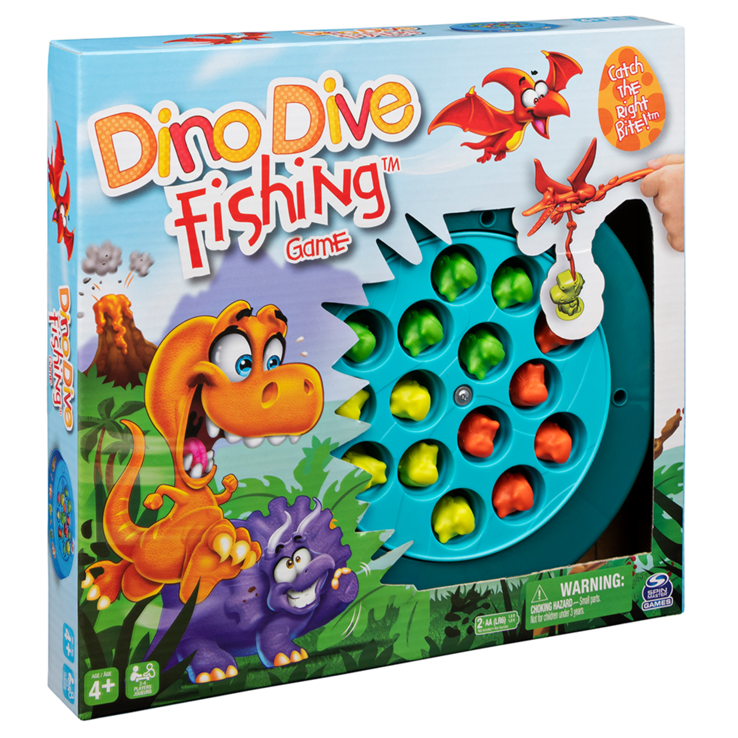 Dino Dive Fishing Game